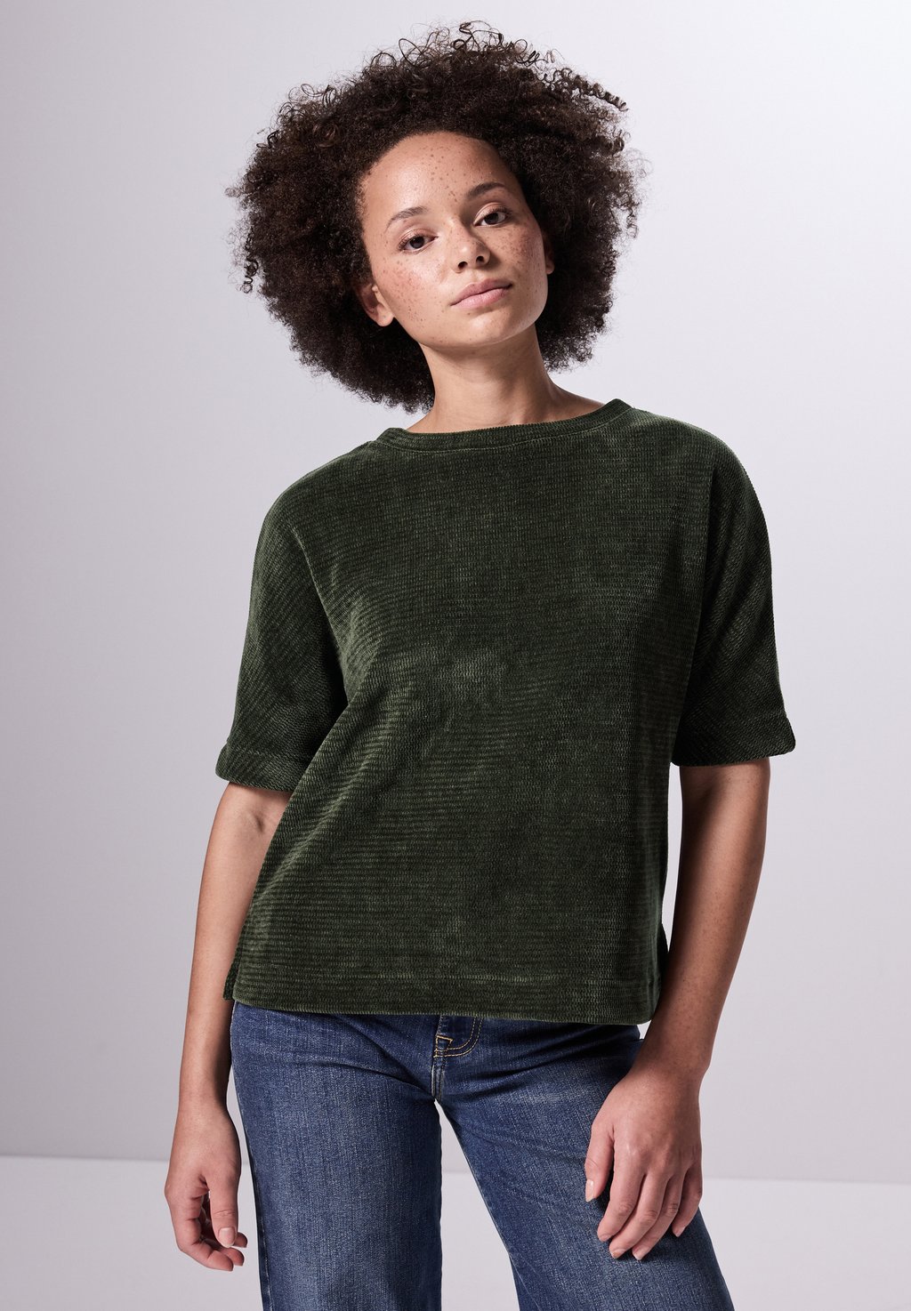 Базовая футболка Street One Studio, зеленый
Базовая футболка Street One Studio, зеленый