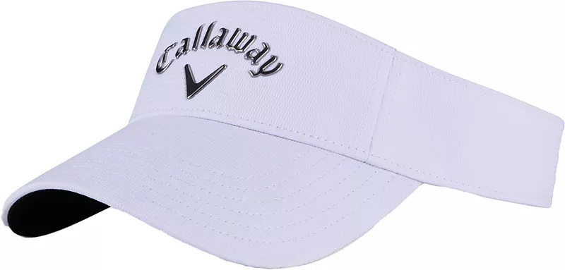 Женский козырек для гольфа Callaway из жидкого металла, цвет White/Gunmetal
Женский козырек для гольфа Callaway из жидкого металла, цвет White/Gunmetal