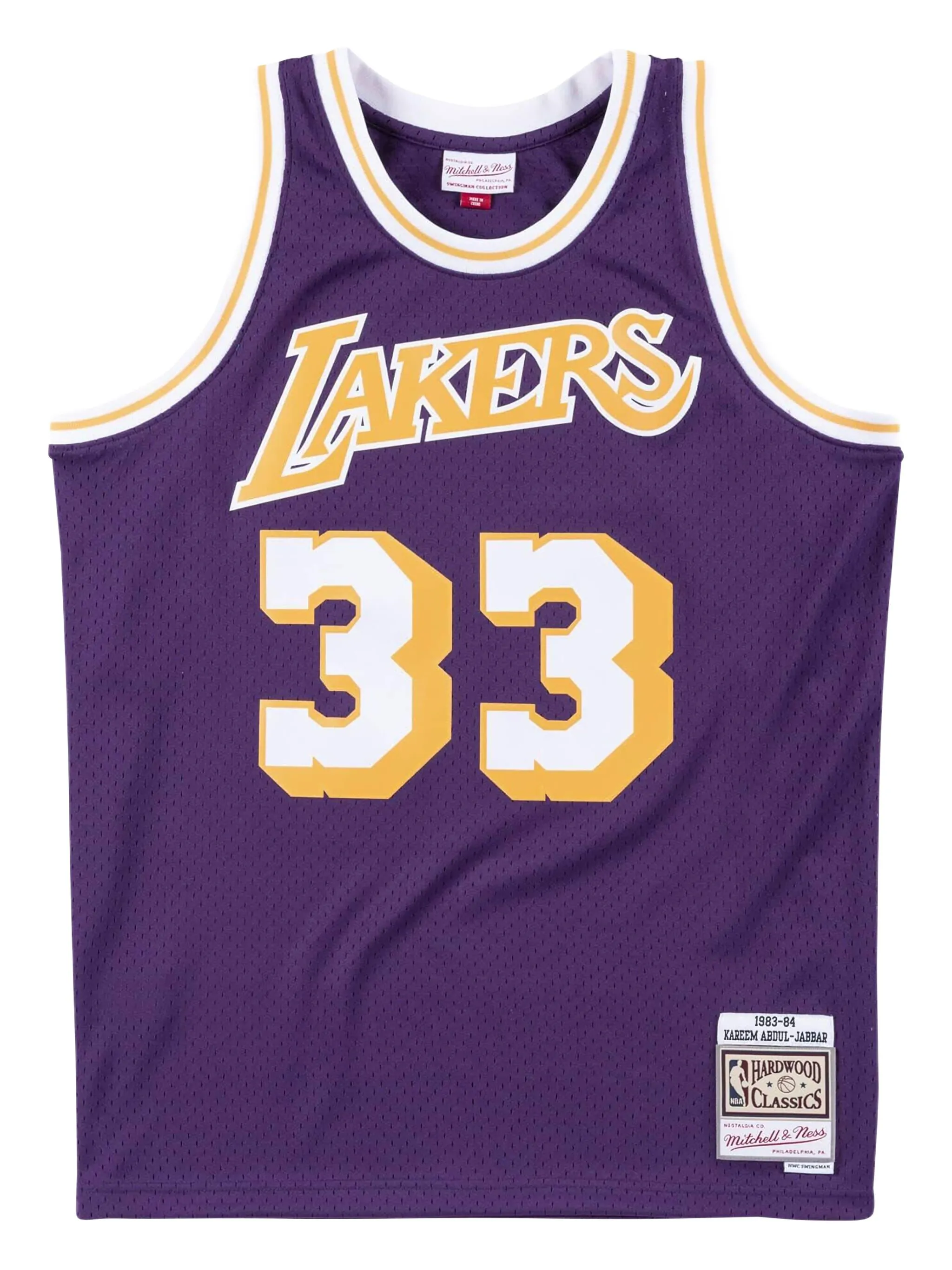 Топ Lakers 83 Kareem Abdul-Jabbar Swingman из коллаборации с NBA Mitchell & Ness, фиолетовый
Топ Lakers 83 Kareem Abdul-Jabbar Swingman из коллаборации с NBA Mitchell & Ness, фиолетовый