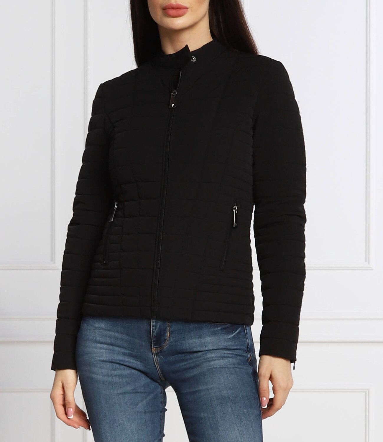 Куртка GUESS vona slim fit, черный 
Куртка GUESS vona slim fit, черный