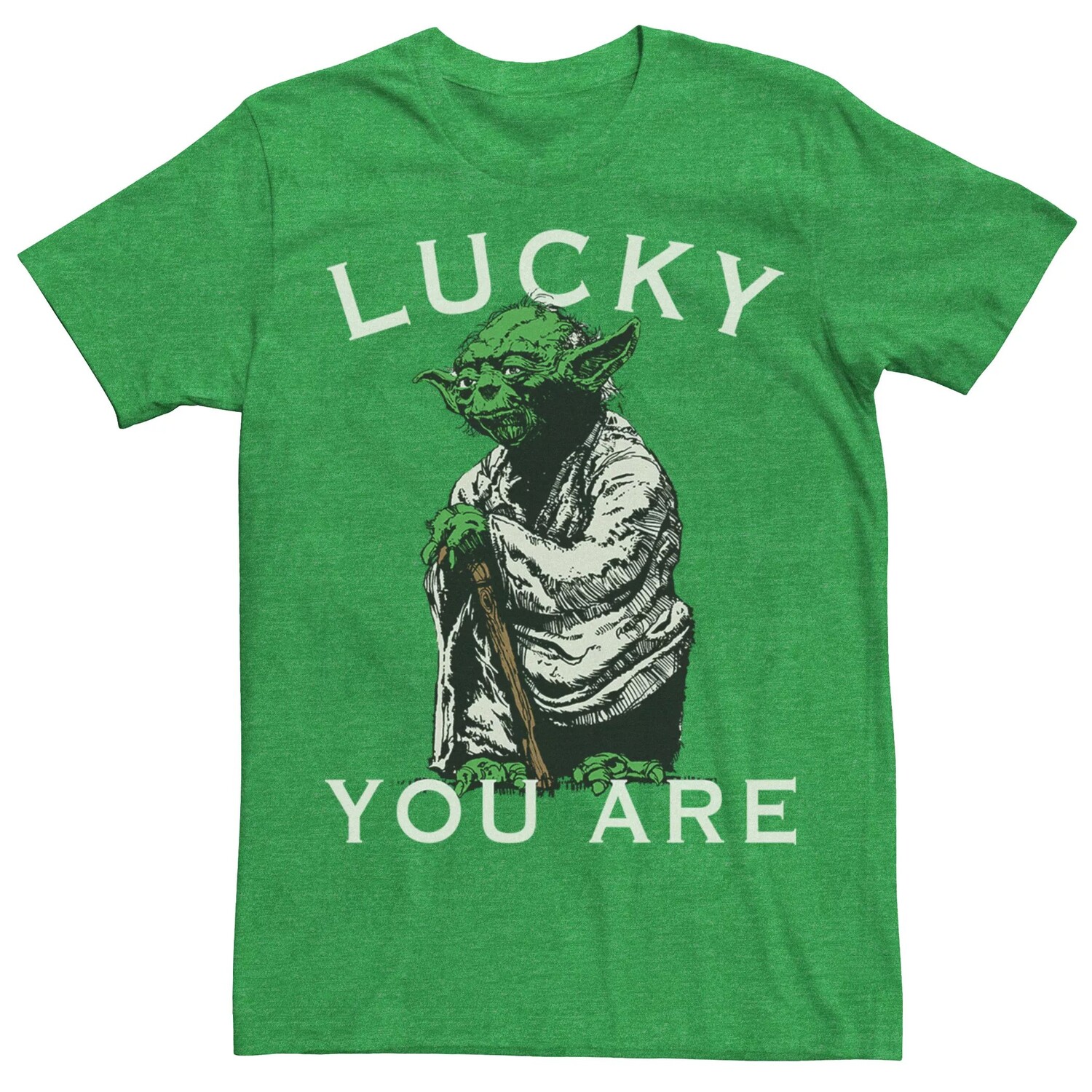 Мужская футболка «Звездные войны Lucky You Are Yoda» Star Wars
Мужская футболка «Звездные войны Lucky You Are Yoda» Star Wars