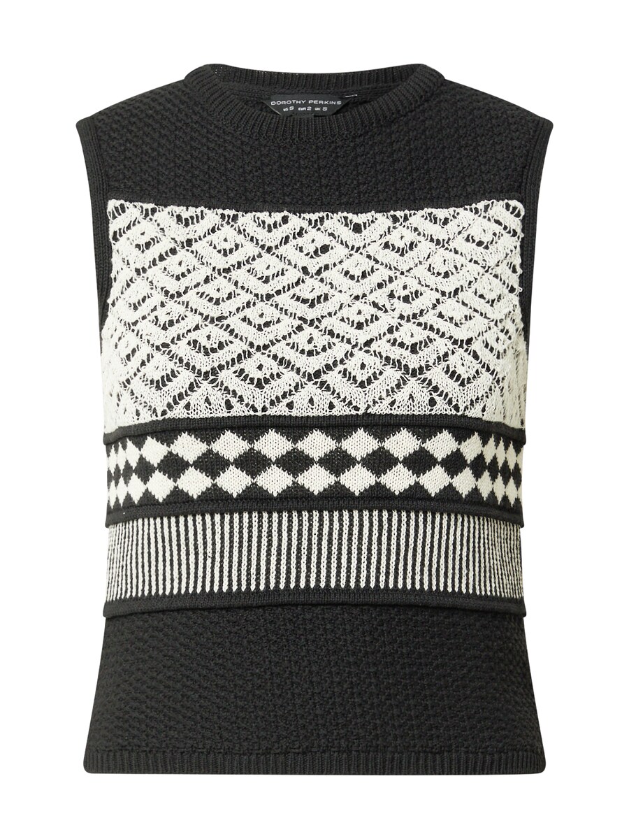 Вязаный топ Dorothy Perkins, черный
Вязаный топ Dorothy Perkins, черный