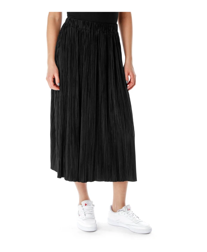 Плиссированная юбка миди Samsøe Samsøe, черный
Плиссированная юбка миди Samsøe Samsøe, черный