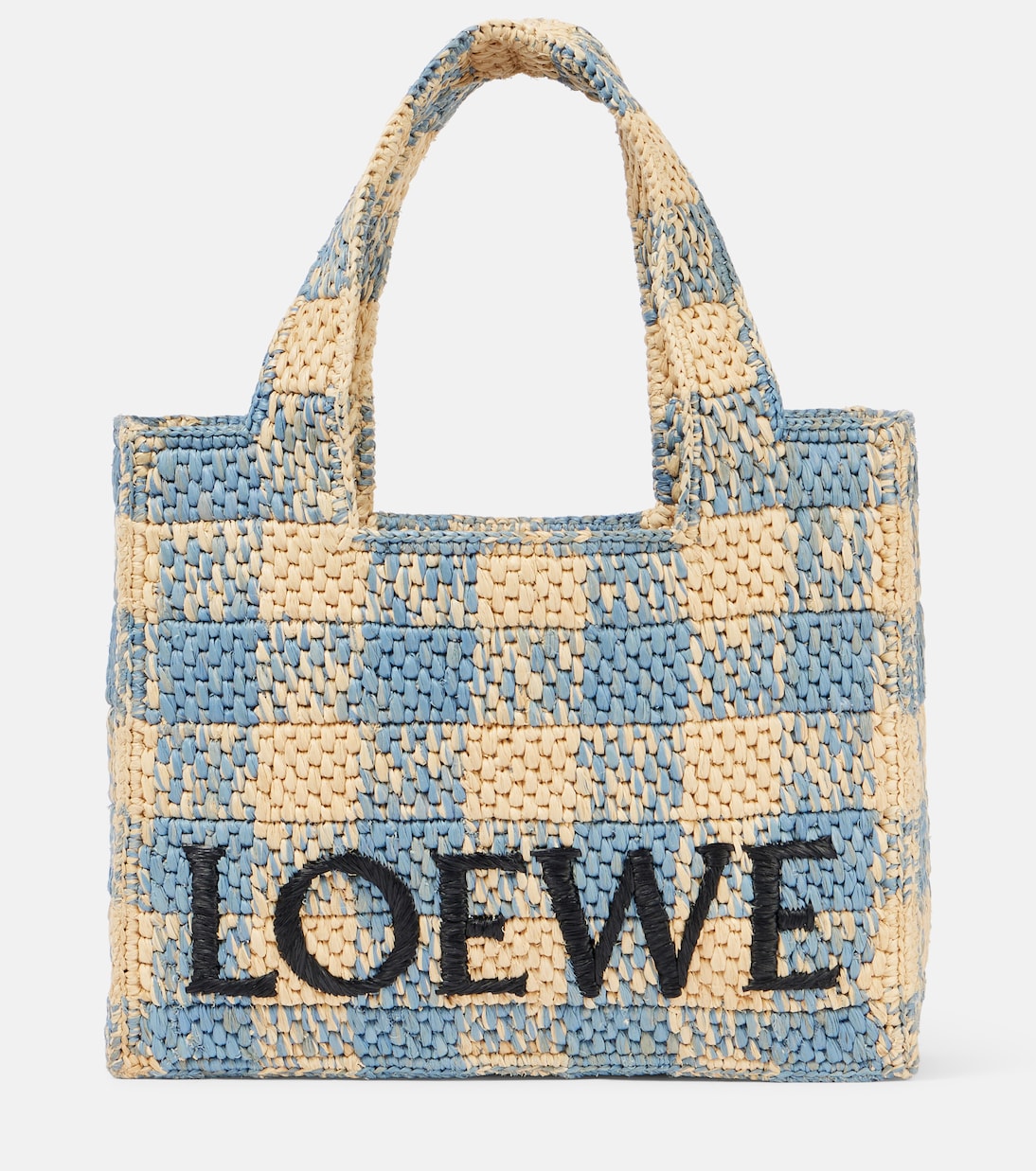 Сумка-шоппер Paula's Ibiza Font Small Loewe, Natural/Blue
Сумка-шоппер Paula's Ibiza Font Small Loewe, Natural/Blue