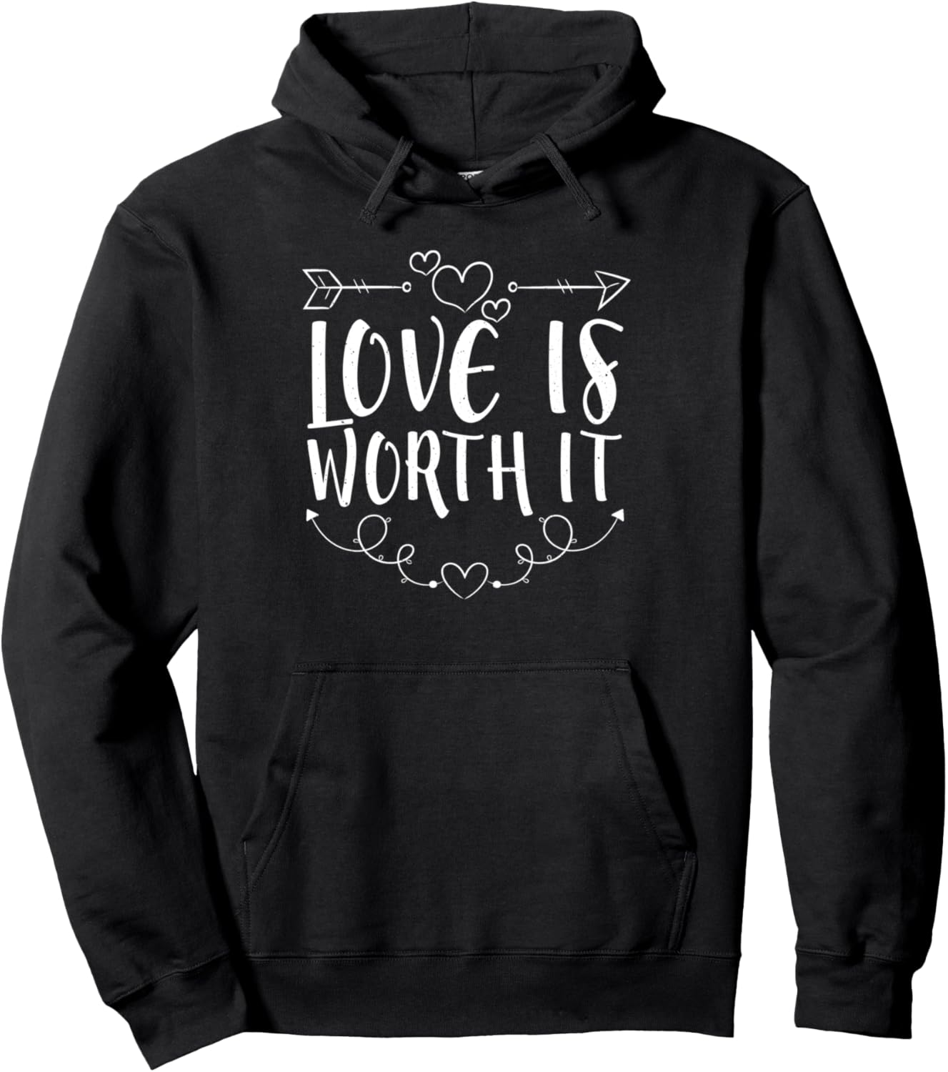 Любовь того стоит - Худи ко Дню святого Валентина Love Is Worth It, черный
Любовь того стоит - Худи ко Дню святого Валентина Love Is Worth It, черный
