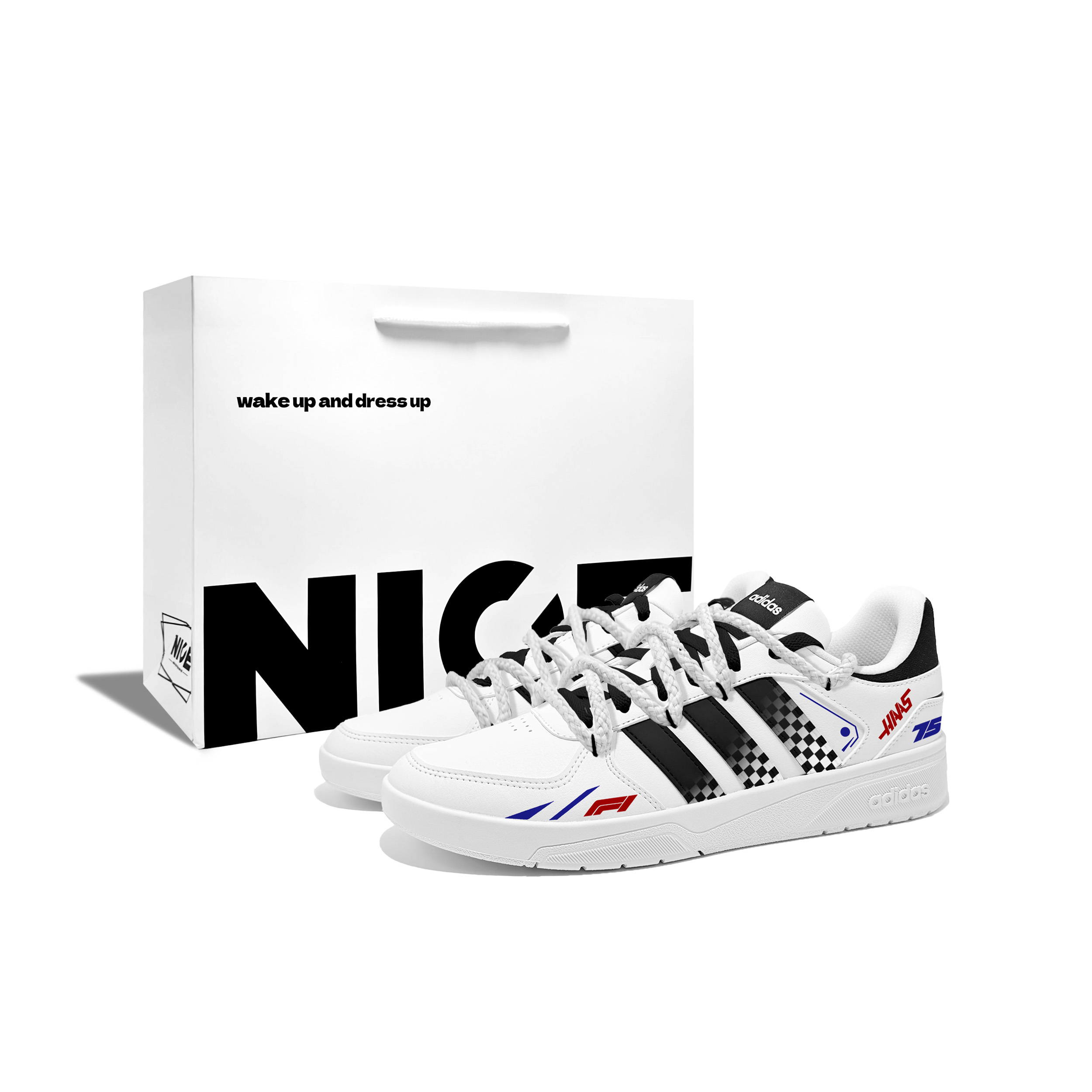 Adidas Neo Courtbeat F Racing износостойкие и легкие низкие кроссовки для скейтбординга Unisex White
Adidas Neo Courtbeat F Racing износостойкие и легкие низкие кроссовки для скейтбординга Unisex White