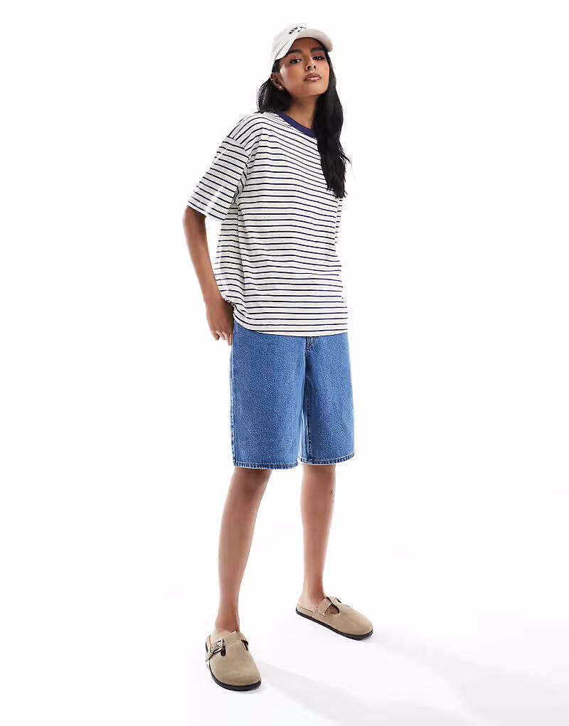 Футболка оверсайз ASOS DESIGN в полоску
Футболка оверсайз ASOS DESIGN в полоску