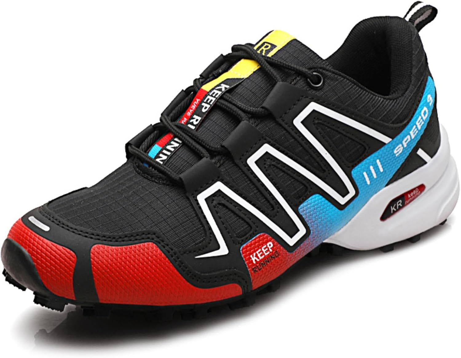 Мужские низкие туристические кроссовки легкие, дышащие, с сеткой, для походов и улицы, всесезонный комфорт с противоскользящей резиновой подошвой, расширенные размеры 39-48 Azttoztto, белый/черный/красный
Мужские низкие туристические кроссовки легкие, дышащие, с сеткой, для походов и улицы, всесезонный комфорт с противоскользящей резиновой подошвой, расширенные размеры 39-48 Azttoztto, белый/черный/красный