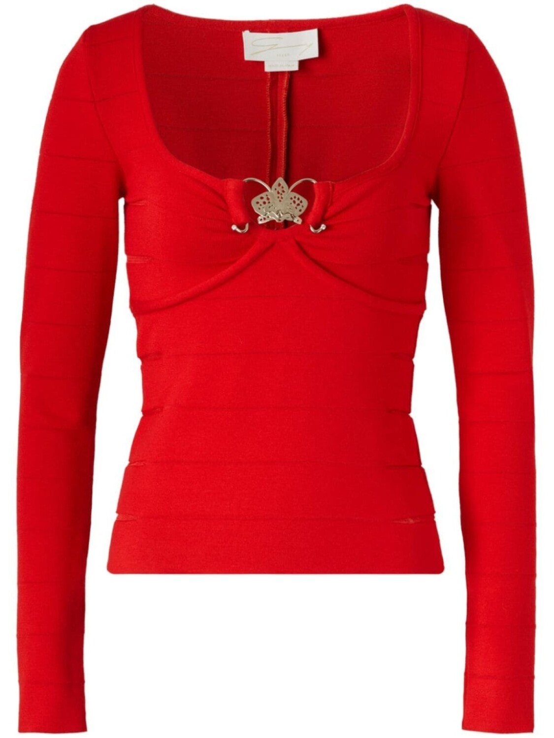 Genny трикотажный топ с орхидеей, красный
Genny трикотажный топ с орхидеей, красный