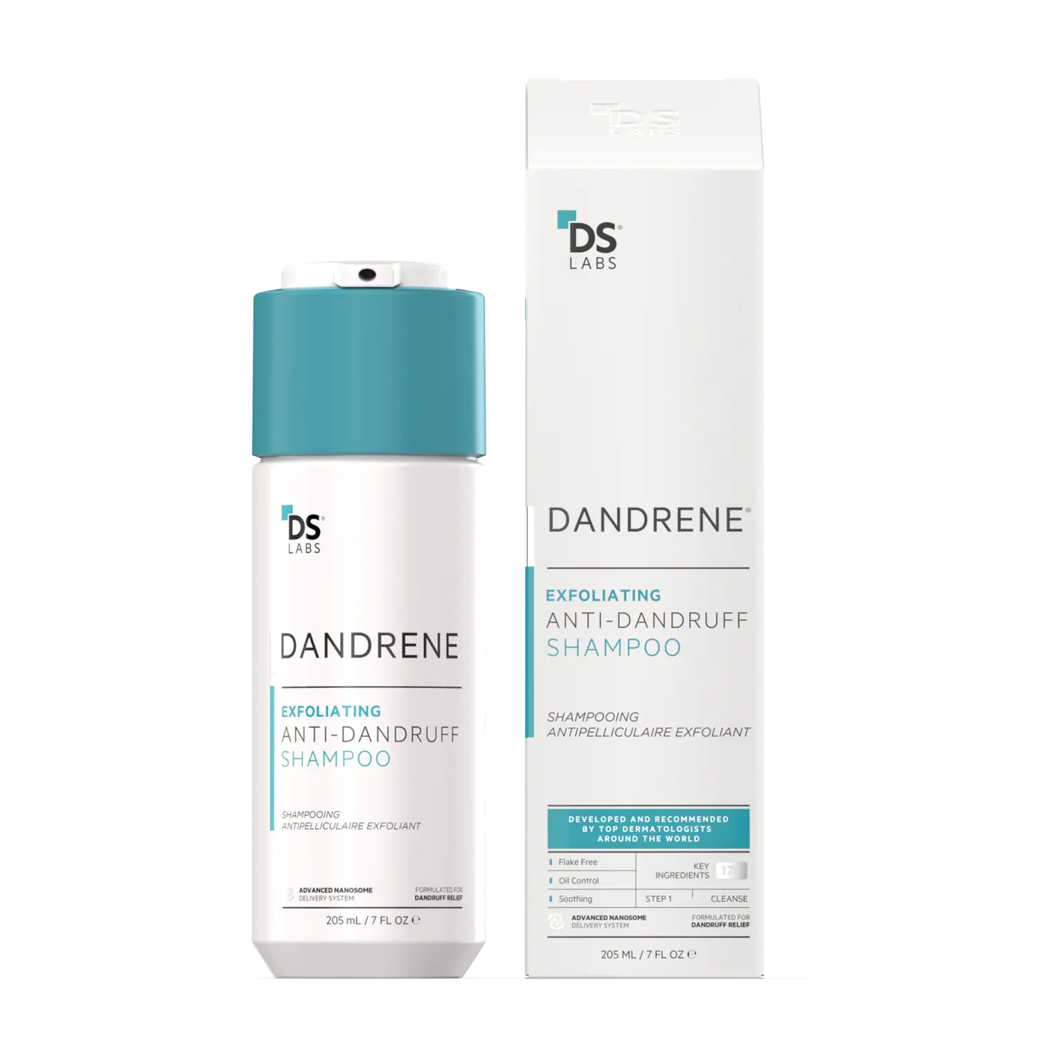 Отшелушивающий шампунь против перхоти Dandrene DS Laboratories
Отшелушивающий шампунь против перхоти Dandrene DS Laboratories