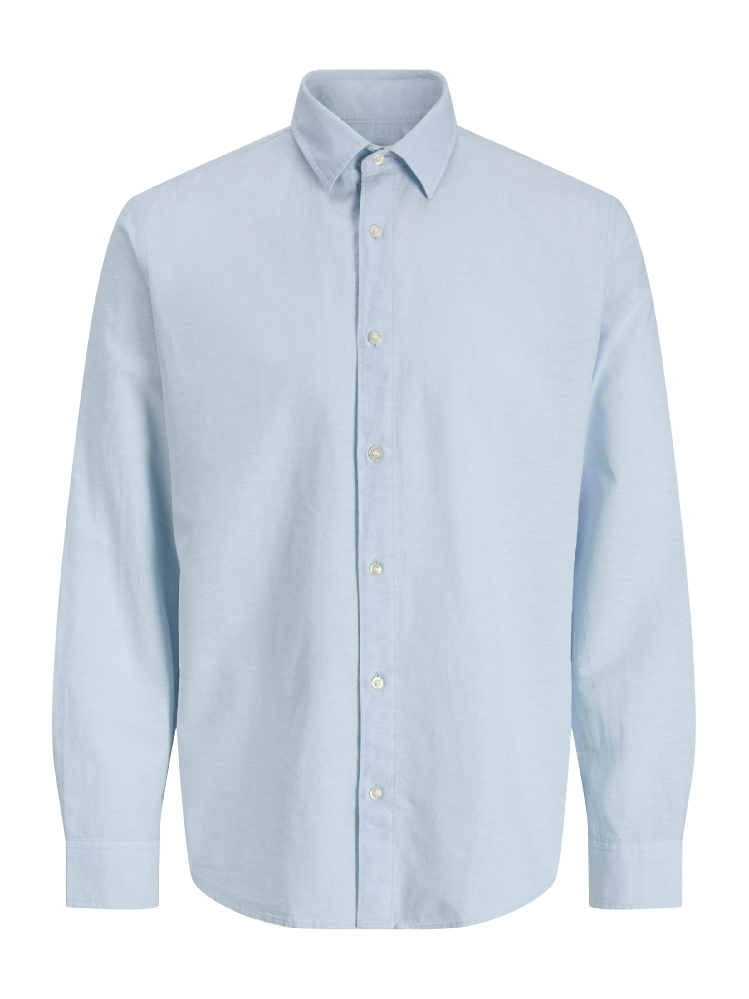 Jack & Jones Plus Рубашка на пуговицах 'JJEBreeze' пастельно-голубого цвета Regular fit
Jack & Jones Plus Рубашка на пуговицах 'JJEBreeze' пастельно-голубого цвета Regular fit