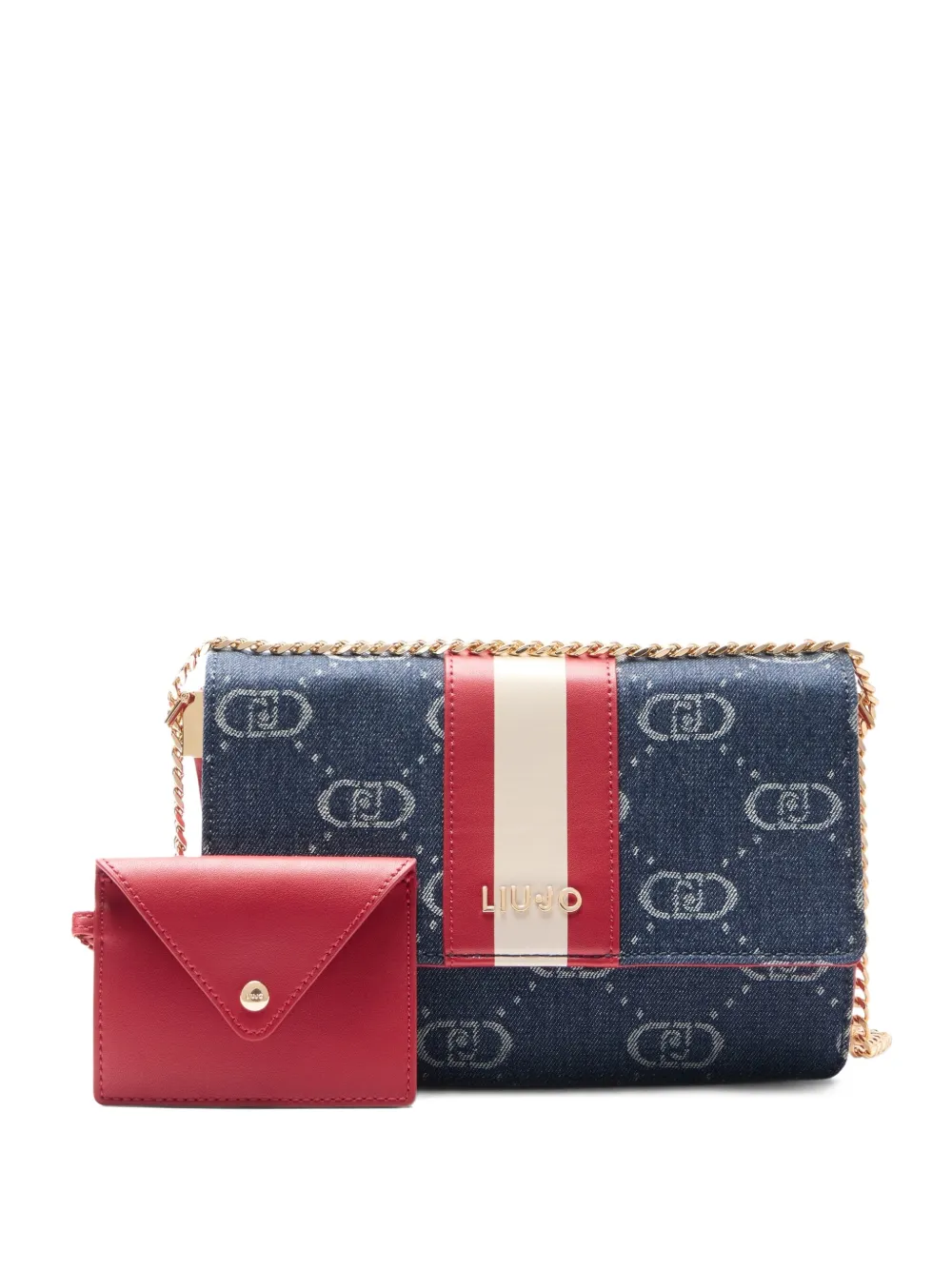 Жаккардовая сумка через плечо LIU JO, синий
Жаккардовая сумка через плечо LIU JO, синий