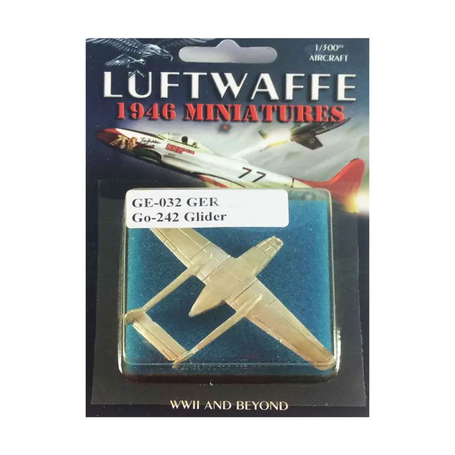 Планер Го-242, Luftwaffe 1946 Miniatures - Germany (1:300)
Планер Го-242, Luftwaffe 1946 Miniatures - Germany (1:300)