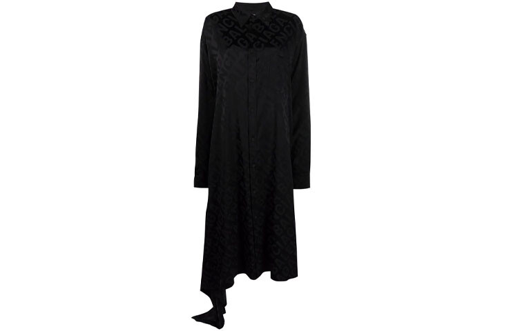 Платье с длинными рукавами женское черное Balenciaga
Платье с длинными рукавами женское черное Balenciaga