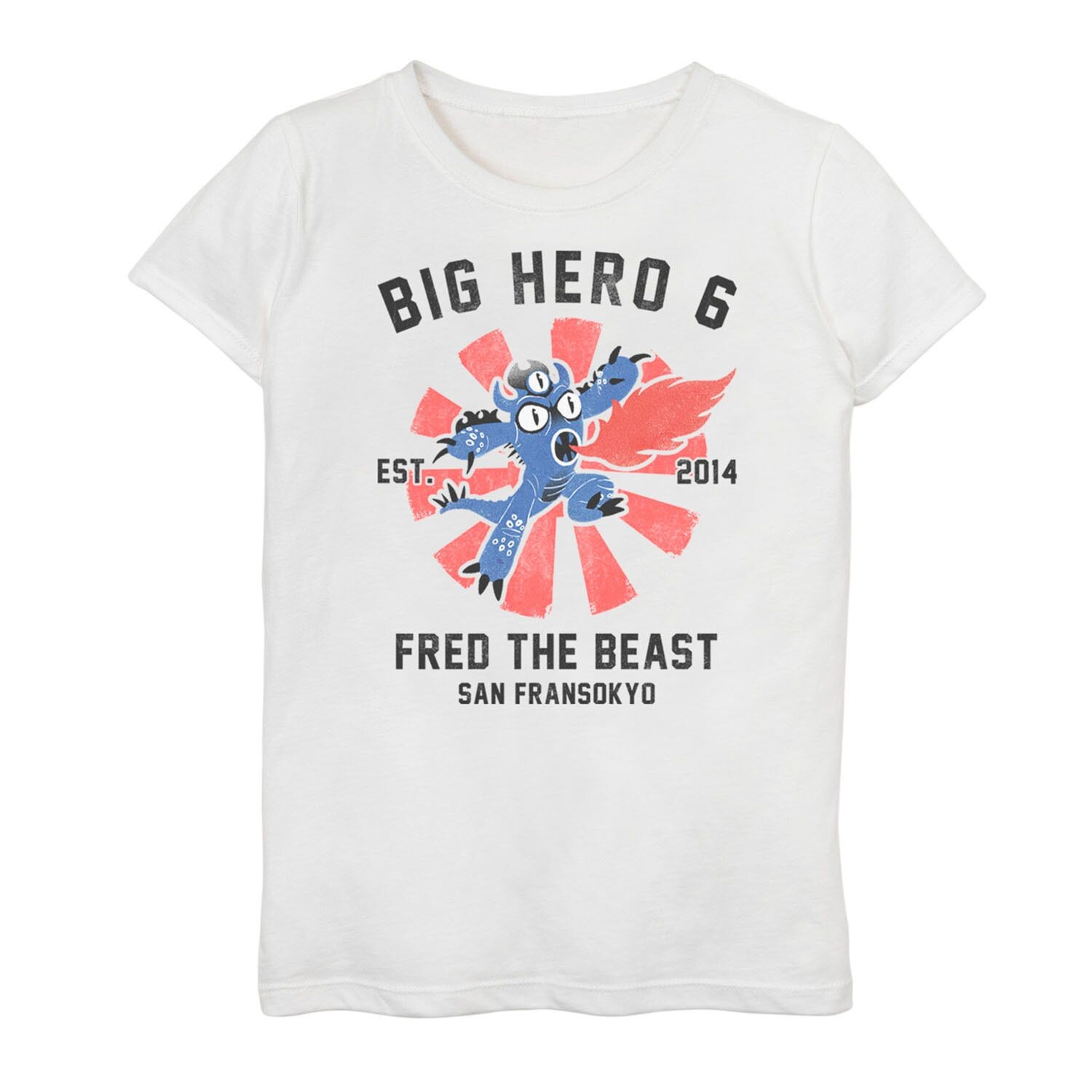 Футболка с плакатом «Большой герой 6 Диснея» для девочек 7–16 лет. Licensed Character
Футболка с плакатом «Большой герой 6 Диснея» для девочек 7–16 лет. Licensed Character