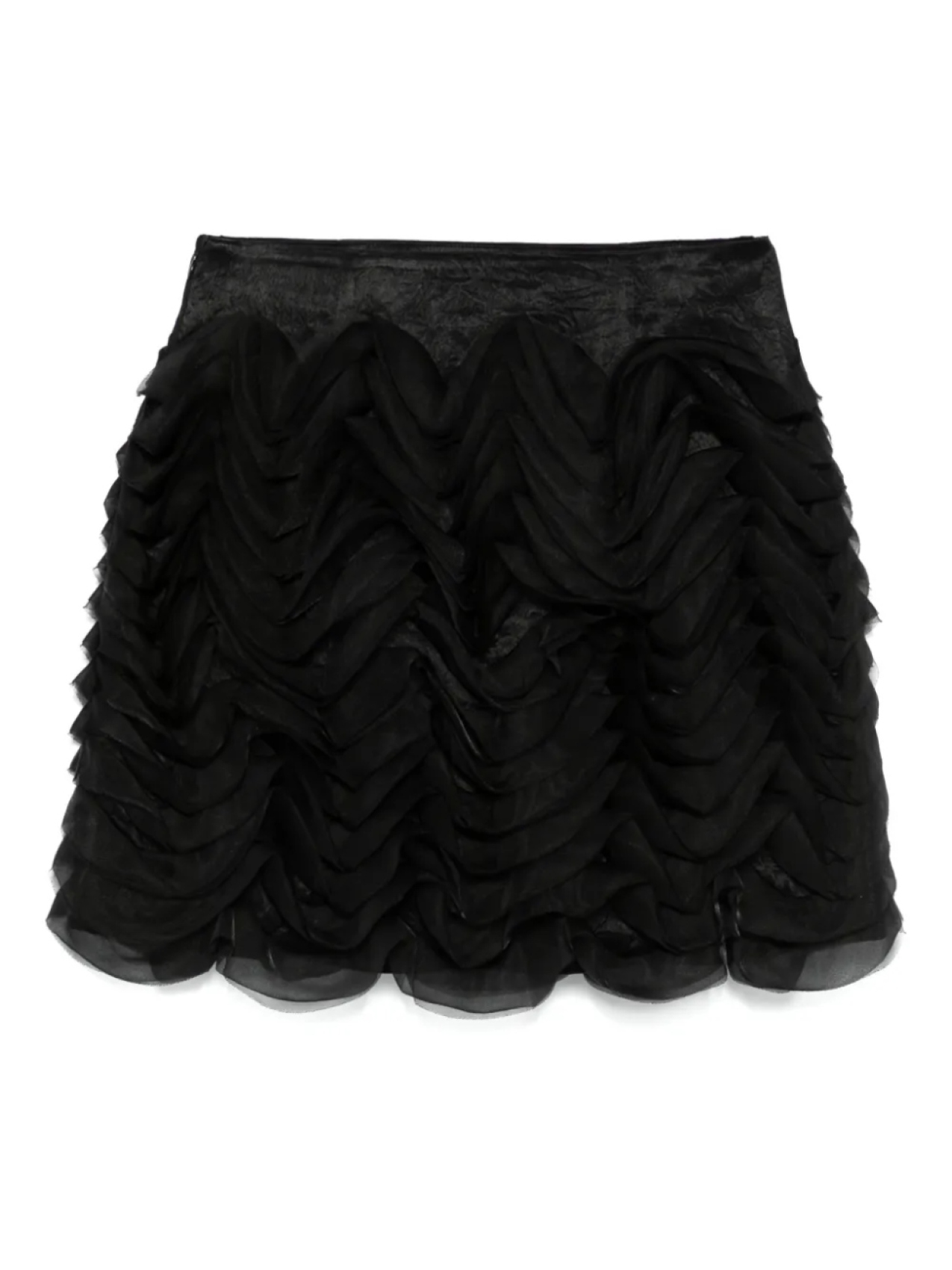 Мини-юбка с оборками HUI MILANO, черный
Мини-юбка с оборками HUI MILANO, черный
