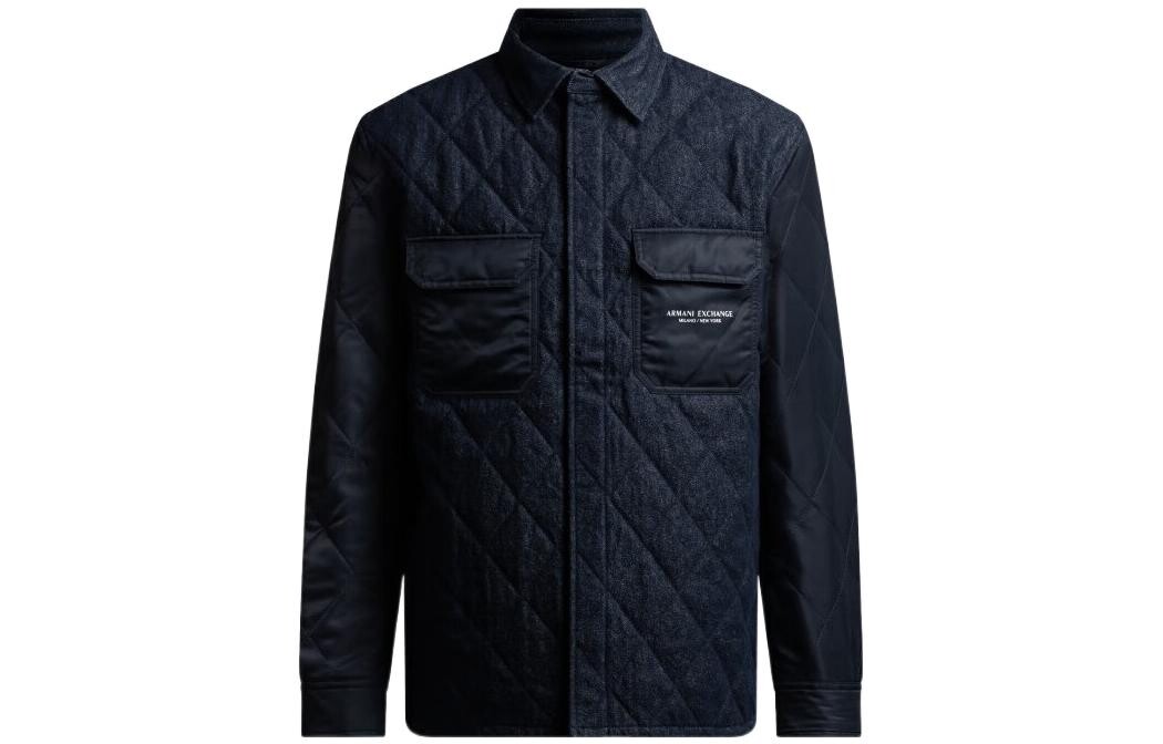 Стеганая куртка мужская темно-синяя Armani Exchange, темно-синий
Стеганая куртка мужская темно-синяя Armani Exchange, темно-синий