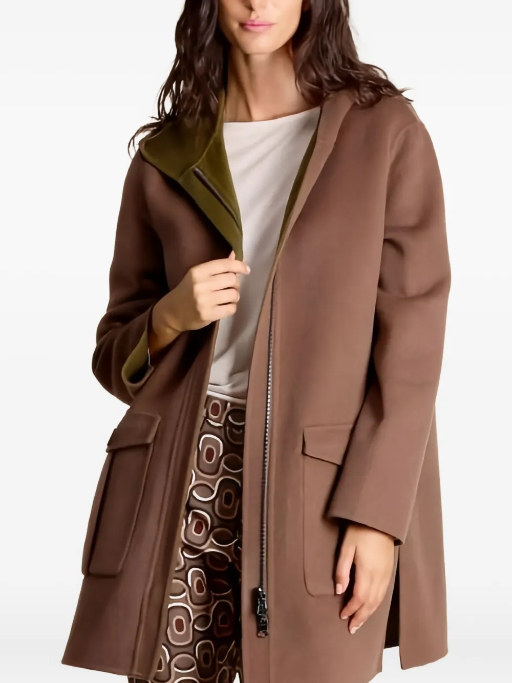 Пальто с капюшоном Maliparmi, коричневый
Пальто с капюшоном Maliparmi, коричневый