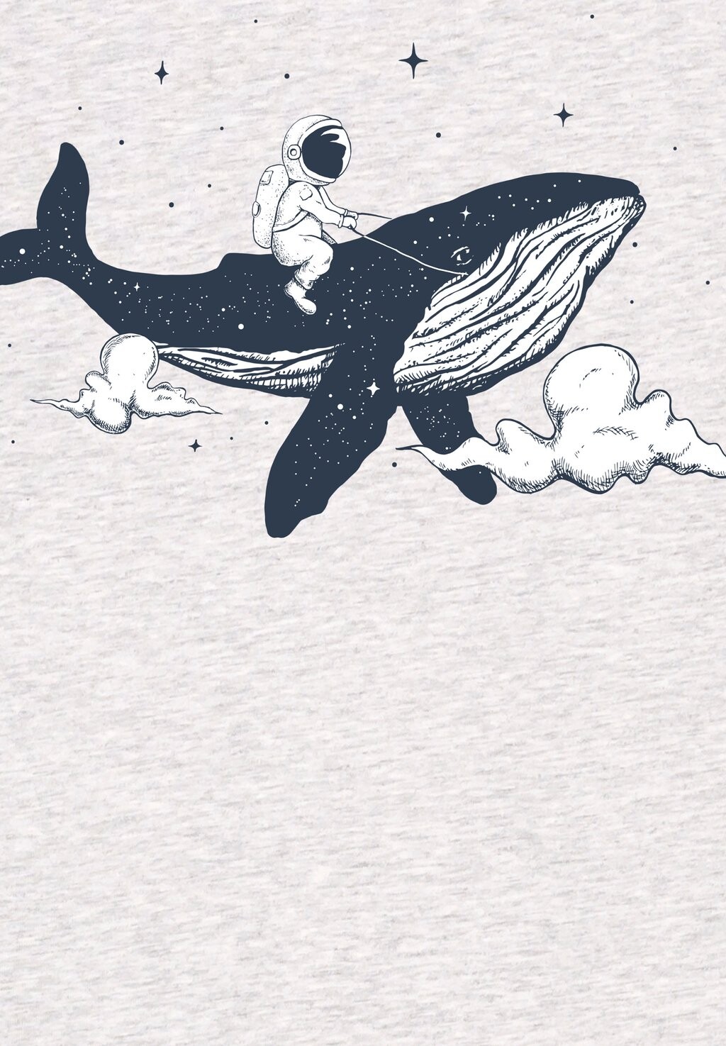 Футболка с принтом SPACEWHALE watapparel, цвет Mottled Light Grey
Футболка с принтом SPACEWHALE watapparel, цвет Mottled Light Grey