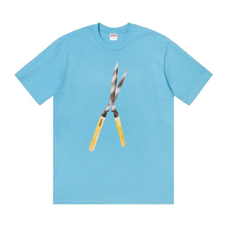 Футболка Supreme Shears Tee Light Slate, синий 
Футболка Supreme Shears Tee Light Slate, синий