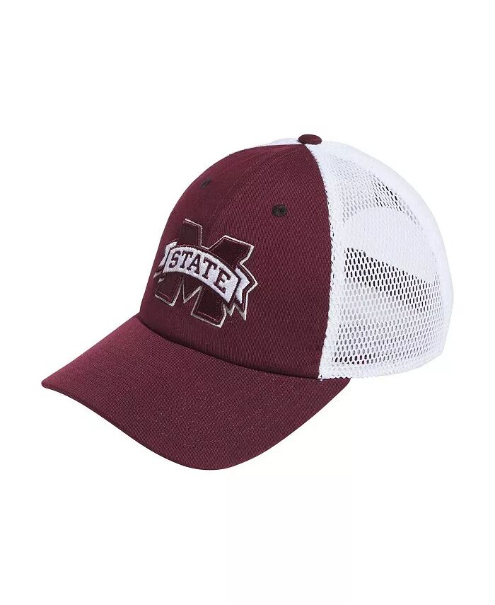 Мужская темно-бордовая кепка-талисман Mississippi State Bulldogs Slouch Trucker Adjustable Hat adidas
Мужская темно-бордовая кепка-талисман Mississippi State Bulldogs Slouch Trucker Adjustable Hat adidas