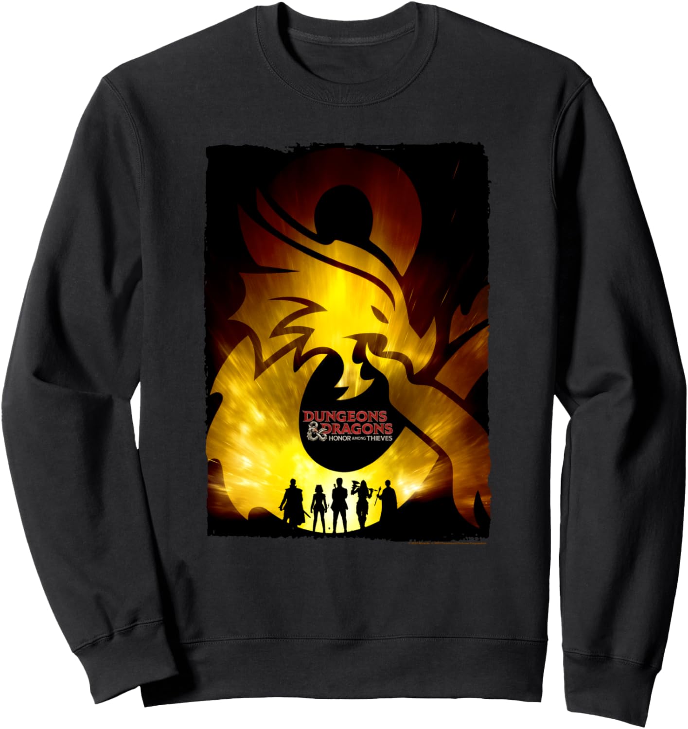 Толстовка с силуэтом персонажа из игры Dungeons & Dragons: Honor Among Thieves, черная
Толстовка с силуэтом персонажа из игры Dungeons & Dragons: Honor Among Thieves, черная