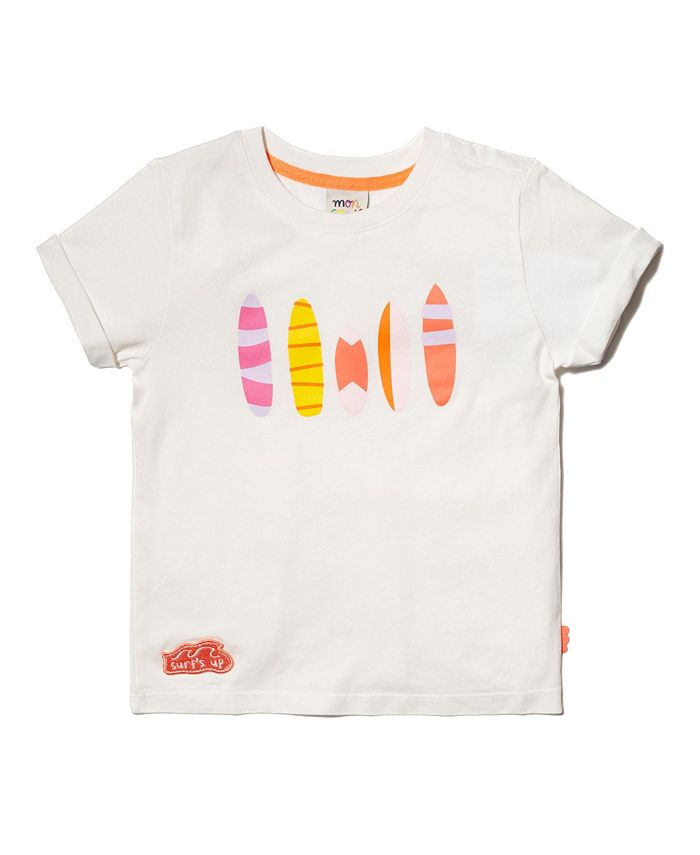 Унисекс футболка с принтом серфборда из переработанного хлопка - Little, Big Kid Mon Coeur, белый
Унисекс футболка с принтом серфборда из переработанного хлопка - Little, Big Kid Mon Coeur, белый