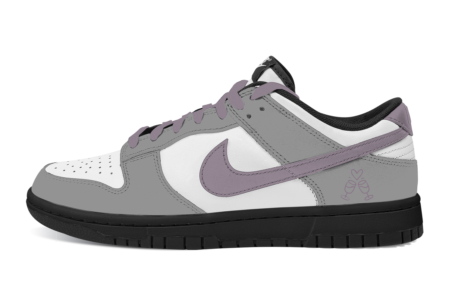 Nike Кроссовки для скейтбординга Dunk Gray Purple Affection с низким верхом, устойчивые к истиранию, унисекс, серо-белые
Nike Кроссовки для скейтбординга Dunk Gray Purple Affection с низким верхом, устойчивые к истиранию, унисекс, серо-белые