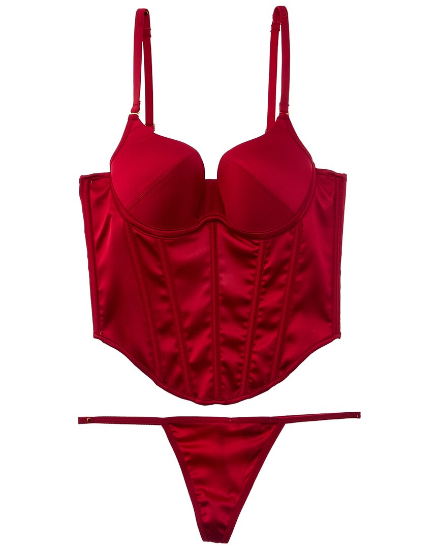 Бюстгальтер «Дом желаний Бригета» House of Desire, красный
Бюстгальтер «Дом желаний Бригета» House of Desire, красный