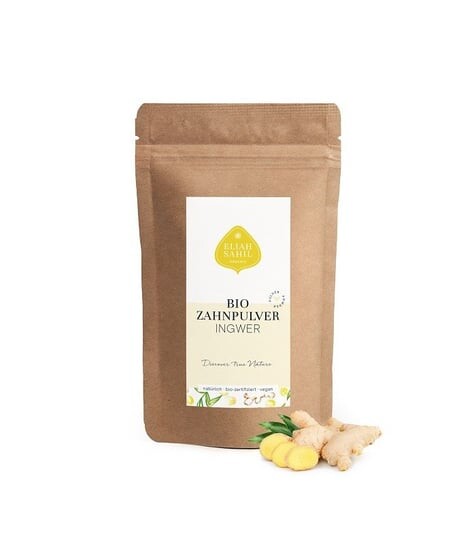 Органический порошок для чистки зубов без фтора, Имбирь, добавка, Zero Waste, 200 г, производитель Элиа Сахил, ELIAH SAHIL
Органический порошок для чистки зубов без фтора, Имбирь, добавка, Zero Waste, 200 г, производитель Элиа Сахил, ELIAH SAHIL