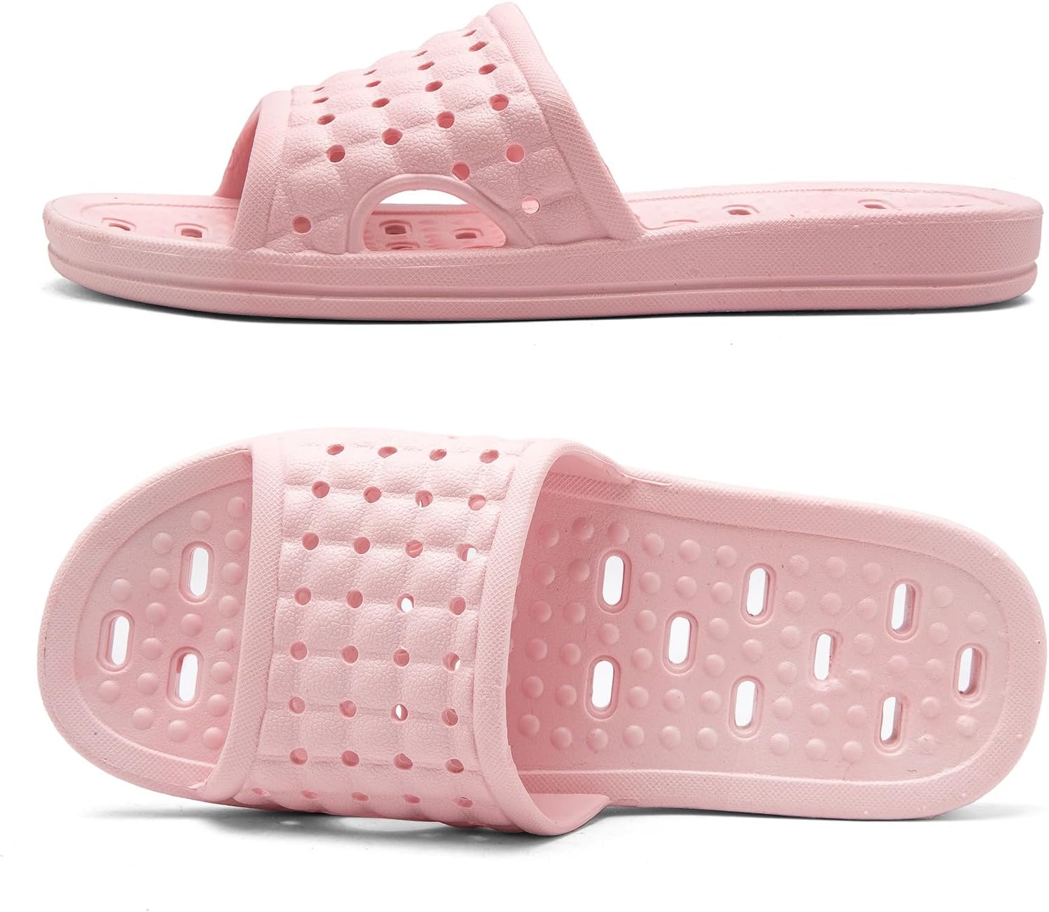 Тапочки для душа AiJiaTu с дренажными отверстиями, быстро сохнущие, противоскользящие, для дома, спальни и ванной, унисекс, розовый
Тапочки для душа AiJiaTu с дренажными отверстиями, быстро сохнущие, противоскользящие, для дома, спальни и ванной, унисекс, розовый