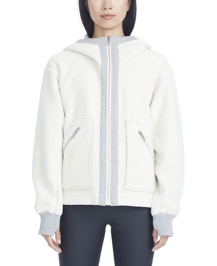 Женская куртка из искусственного шерпа на бондаже Andrew Marc Sport Marc New York, серый
Женская куртка из искусственного шерпа на бондаже Andrew Marc Sport Marc New York, серый