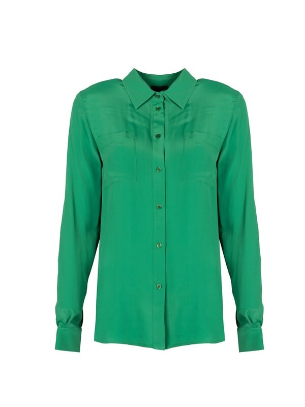 Нора женская рубашка Pinko, зеленый
Нора женская рубашка Pinko, зеленый