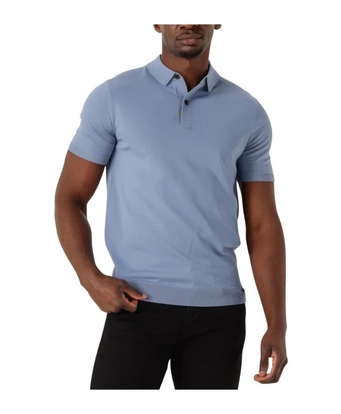 Светло-Голубая рубашка-поло на пуговицах Genti, синий
Светло-Голубая рубашка-поло на пуговицах Genti, синий