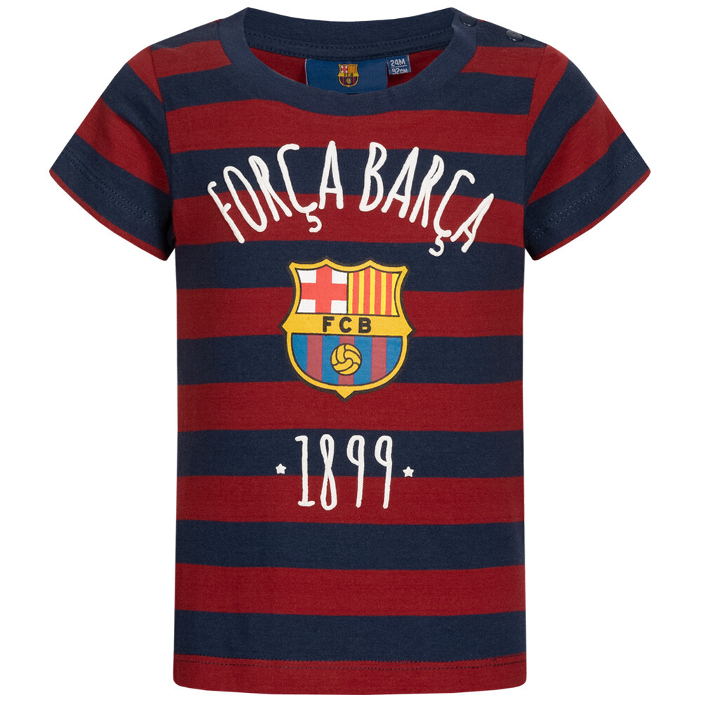 Детская футболка FC Barcelona Forca Barca 1899
Детская футболка FC Barcelona Forca Barca 1899