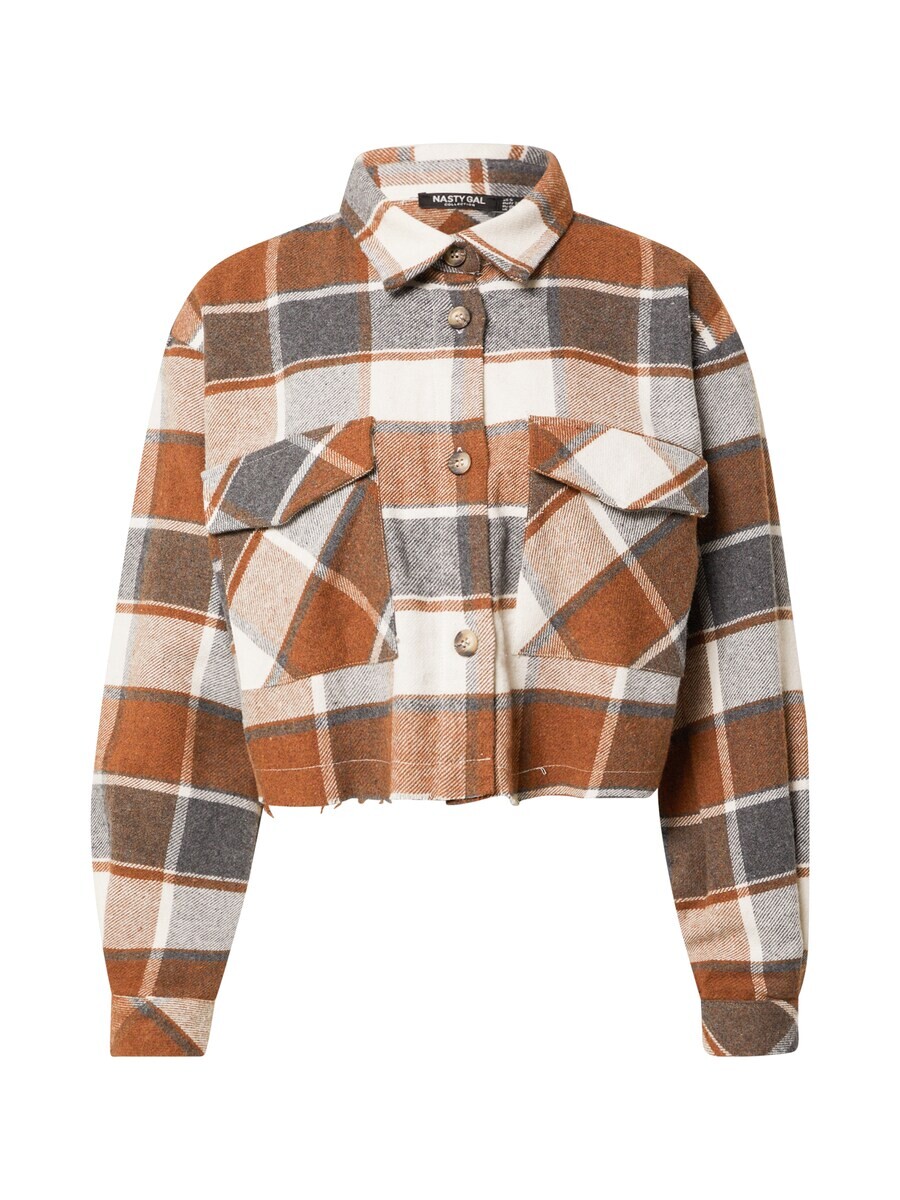 Блуза Nasty Gal, цвет Brown/Grey
Блуза Nasty Gal, цвет Brown/Grey