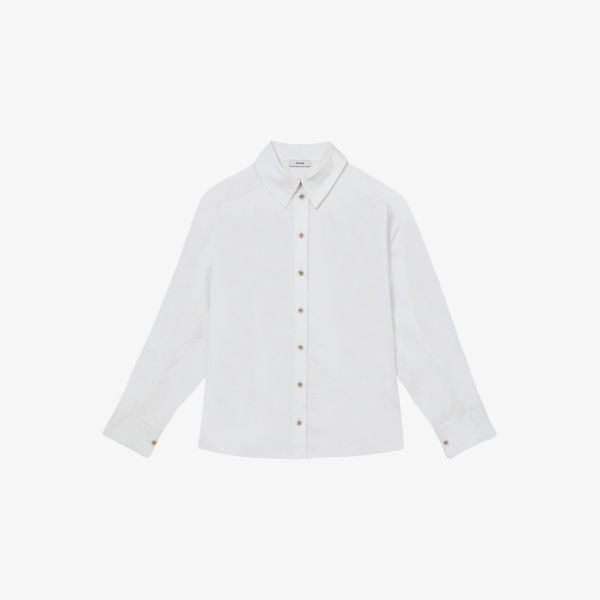 Рубашка Reiss Callie с длинным рукавом, белый
Рубашка Reiss Callie с длинным рукавом, белый