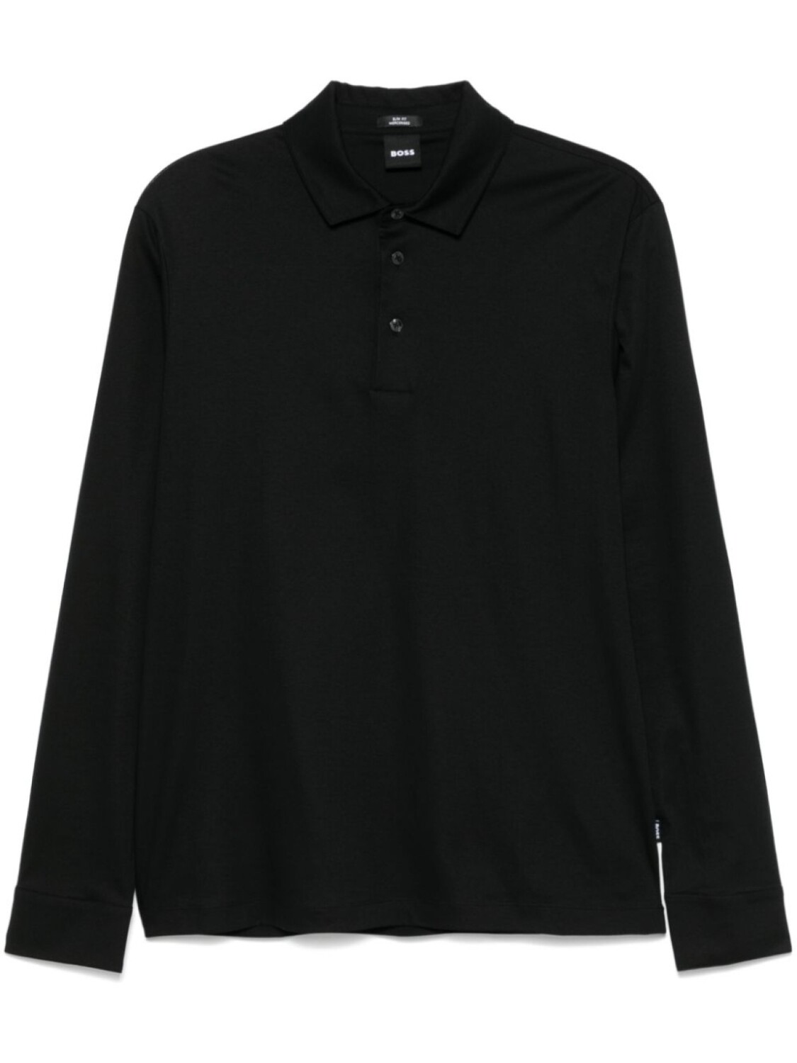 Хлопковая рубашка поло BOSS, черный
Хлопковая рубашка поло BOSS, черный