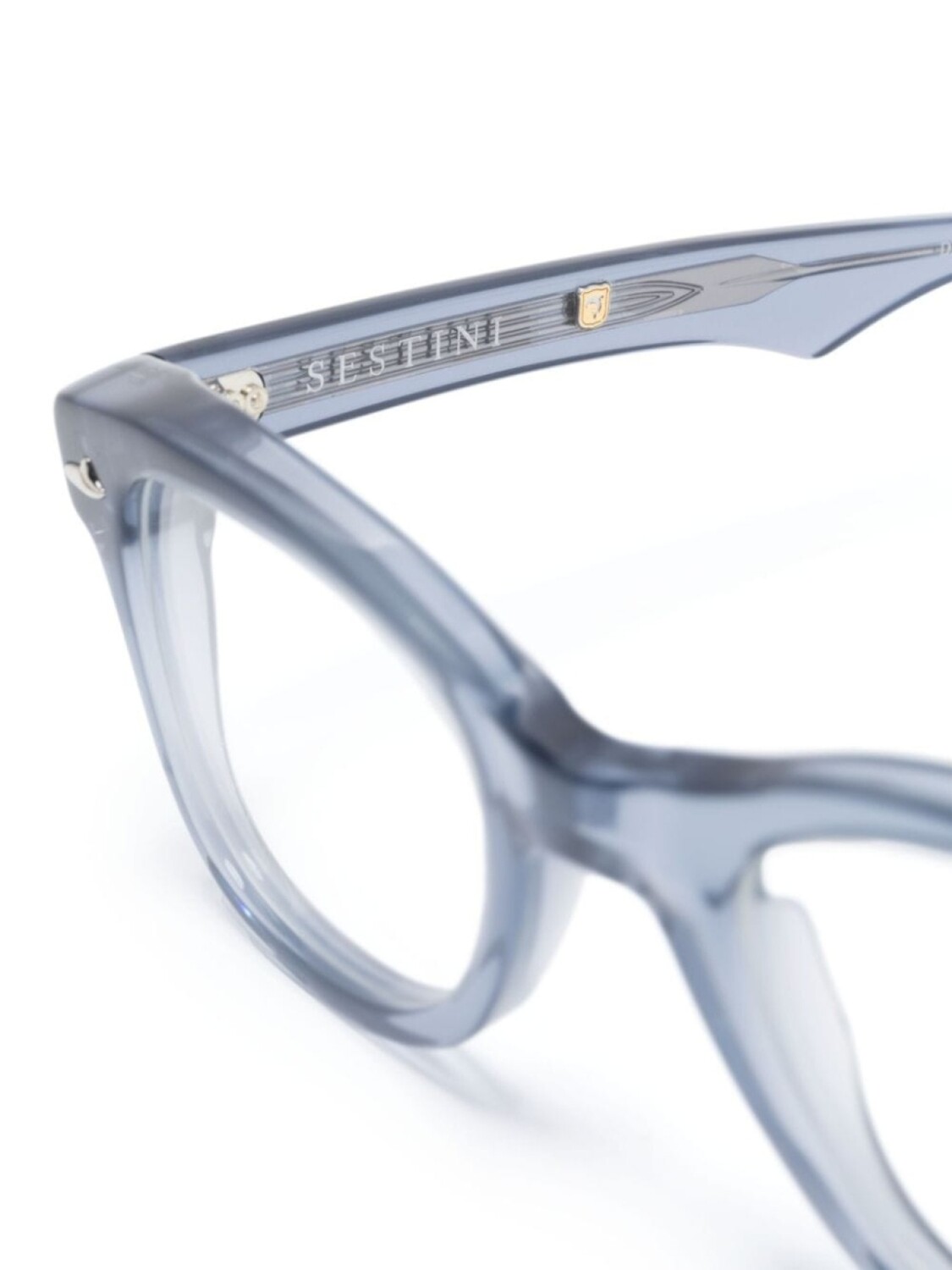 Sestini Eyewear очки Dieci трапециевидной формы, синий 
Sestini Eyewear очки Dieci трапециевидной формы, синий
