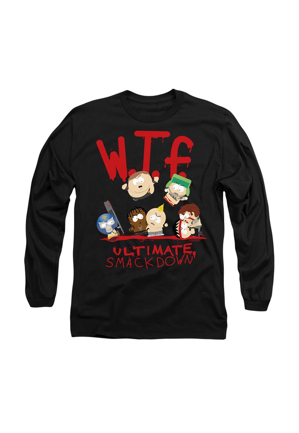 Топ с длинными рукавами SOUTH PARK WTF ULTIMATE SMALLACKDOWN Cotton Soul, черный
Топ с длинными рукавами SOUTH PARK WTF ULTIMATE SMALLACKDOWN Cotton Soul, черный