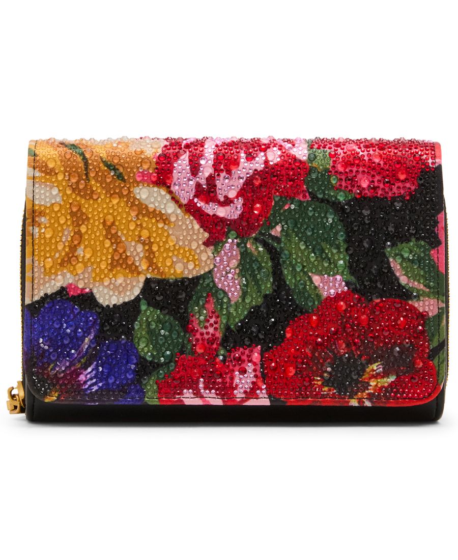 Кошелек через плечо с сердечками Betsey Johnson, Black Floral
Кошелек через плечо с сердечками Betsey Johnson, Black Floral