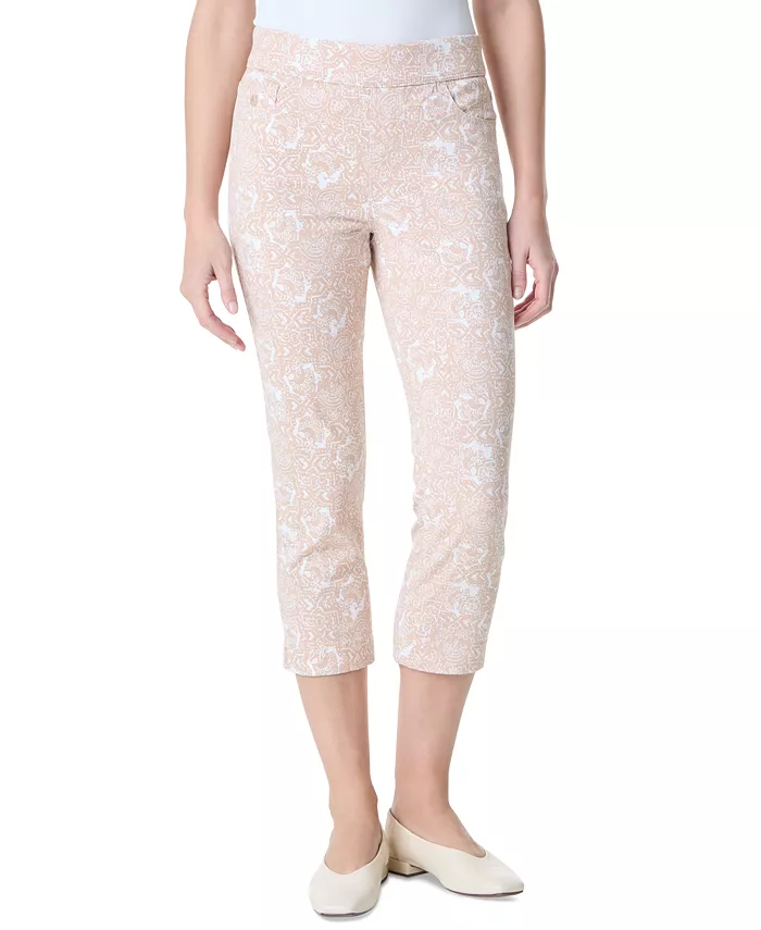 Женские капри с эффектом коррекции фигуры и принтом Gloria Vanderbilt, коричневый/бежевый
Женские капри с эффектом коррекции фигуры и принтом Gloria Vanderbilt, коричневый/бежевый