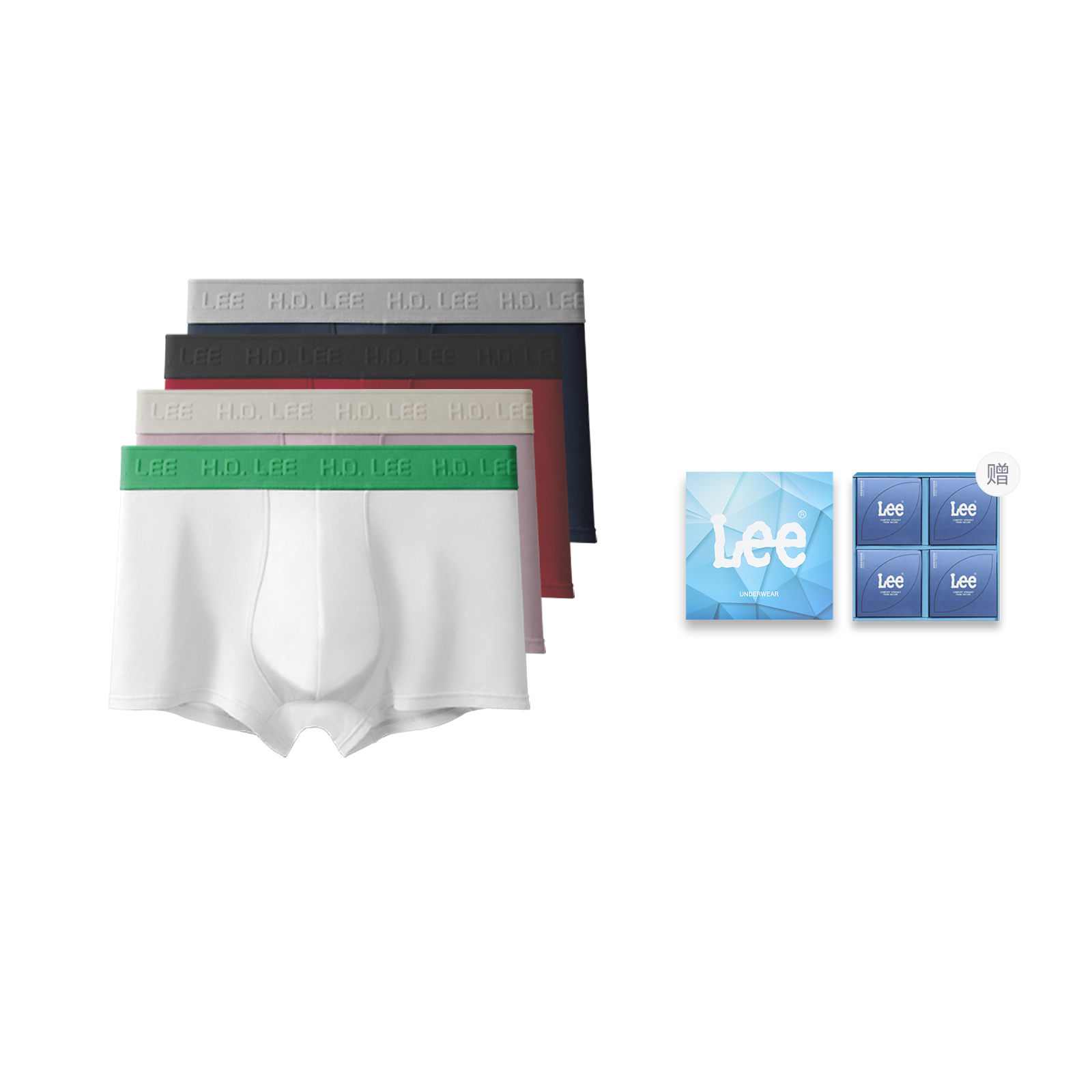 Lee Hui Guang II Generation подарочные наборы нижнего белья для мужчин 4 шт
Lee Hui Guang II Generation подарочные наборы нижнего белья для мужчин 4 шт