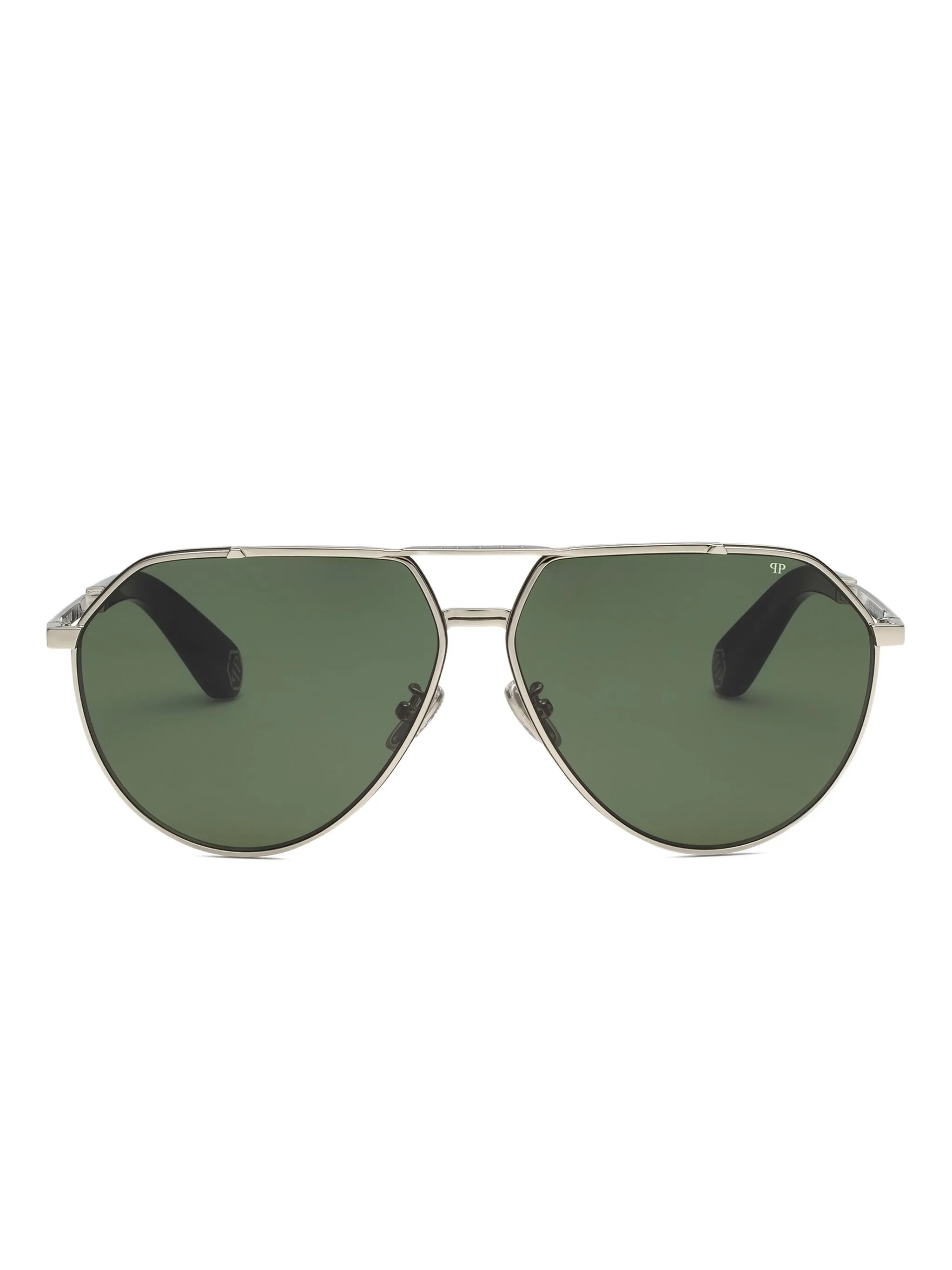 Солнцезащитные очки-пилоты с двойным мостом Philipp Plein Eyewear, серебристый
Солнцезащитные очки-пилоты с двойным мостом Philipp Plein Eyewear, серебристый