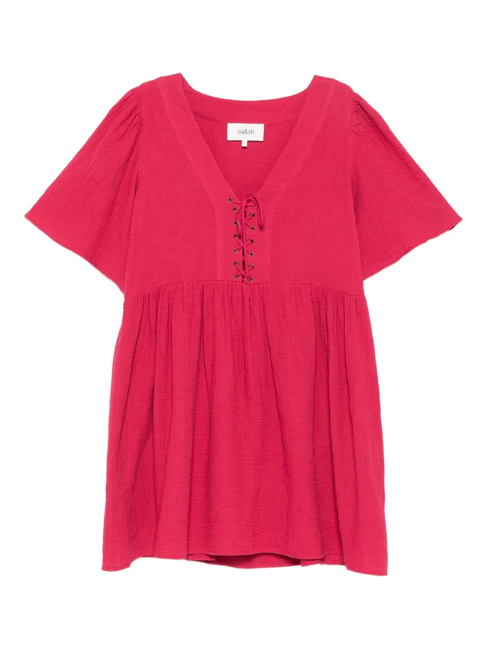 Платье мини Gardner со шнуровкой Ba&Sh, розовый
Платье мини Gardner со шнуровкой Ba&Sh, розовый