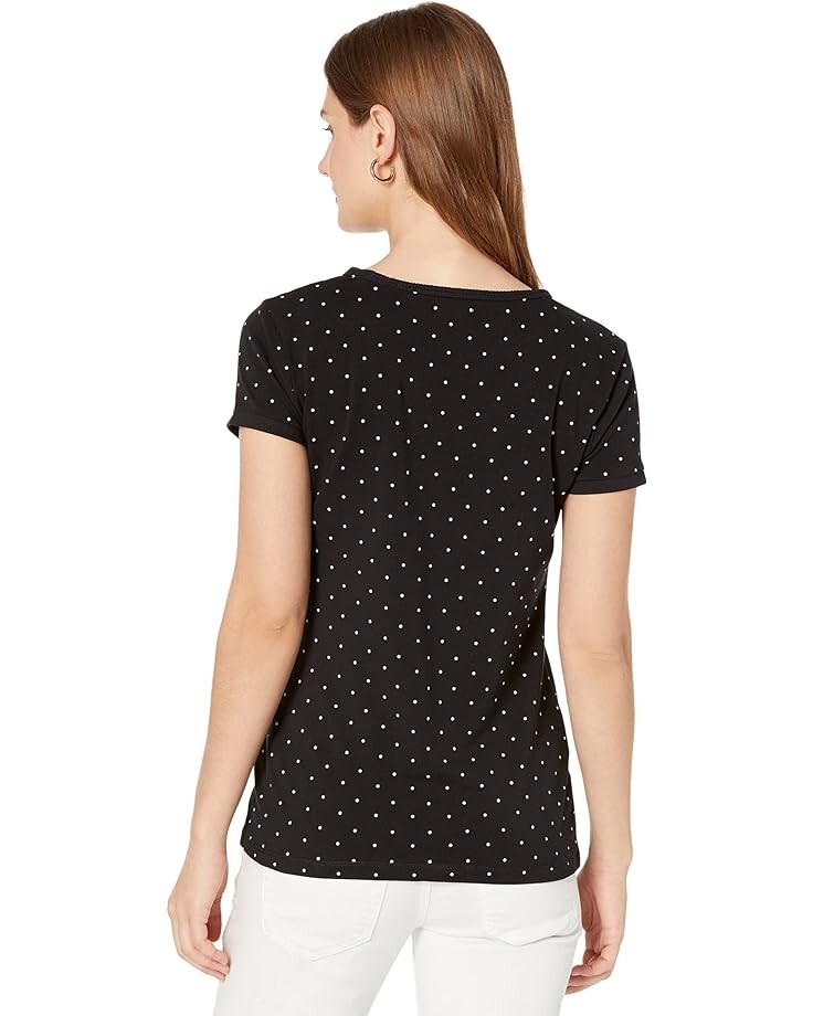 Рубашка U.S. POLO ASSN. Small Pony Stretch Dot V-Neck Tee Shirt, цвет Black/Pink
Рубашка U.S. POLO ASSN. Small Pony Stretch Dot V-Neck Tee Shirt, цвет Black/Pink