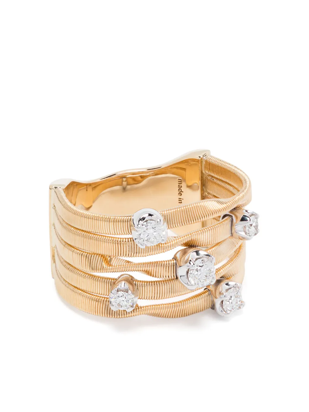 Кольцо Five из желтого золота с бриллиантами Marco Bicego, золотой
Кольцо Five из желтого золота с бриллиантами Marco Bicego, золотой