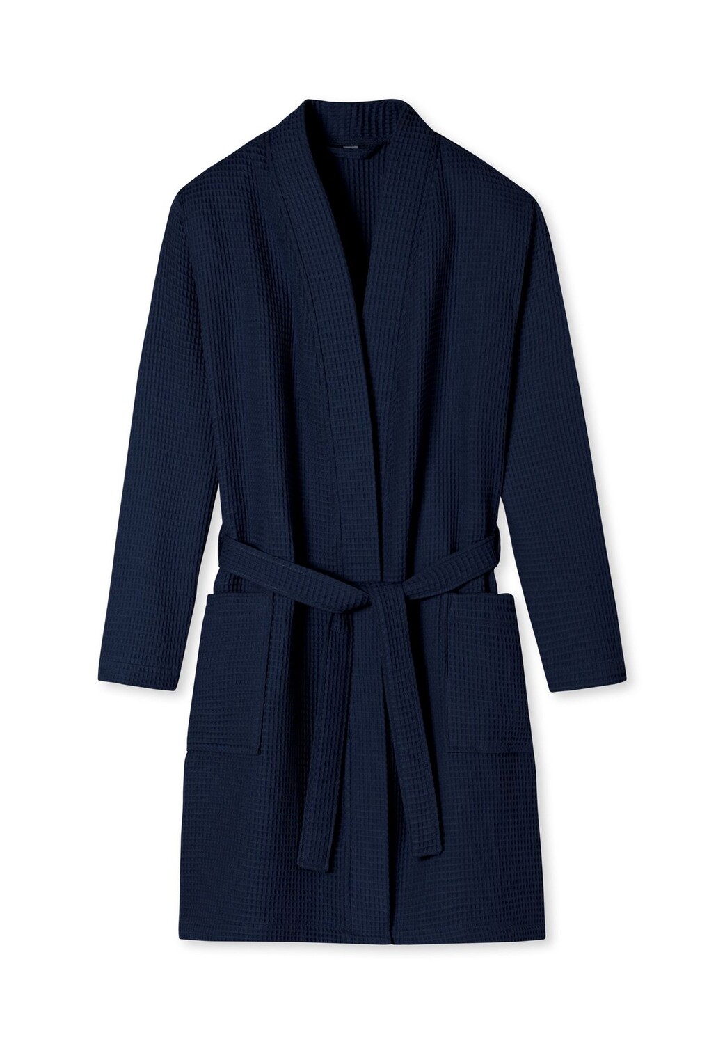 Халат вафельный пике - натуральный хлопок SCHIESSER, темно-синий
Халат вафельный пике - натуральный хлопок SCHIESSER, темно-синий