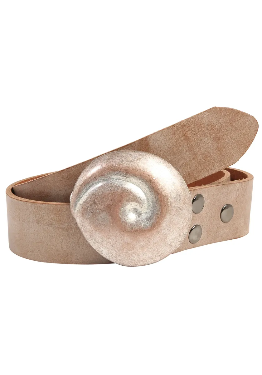 Кожаный ремень LIFEBURG by showroom 019° со сменной застежкой "Shell Round Rosé" Rettungsring By Showroom 019°, цвет Natur
Кожаный ремень LIFEBURG by showroom 019° со сменной застежкой "Shell Round Rosé" Rettungsring By Showroom 019°, цвет Natur