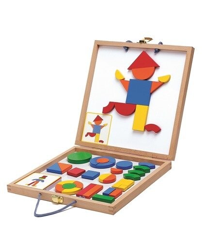 Djeco, Магнитный пазл Geoform
Djeco, Магнитный пазл Geoform